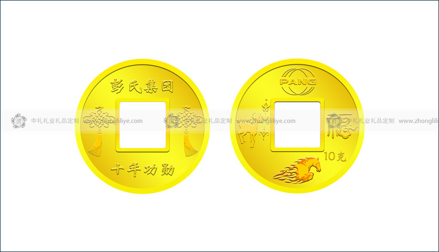 纯金币纪念章定制 纯金币纪念章定制