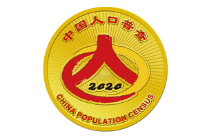 2020年最新款徽章【中国人口普查徽章定制】-制作